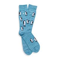 alfredo gonzales socks the penguin blue