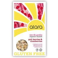 Alara Into The Garden Organic & Gluten Free Goji & Cranberries Muesli (650g)