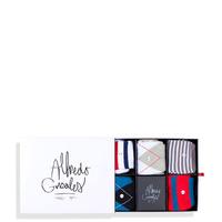 Alfredo Gonzales-Socks - The NYC Socks Box - White