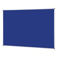 Aluminium Framed Standard Noticeboard Blue