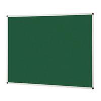 aluminium framed standard noticeboard green