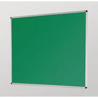 ALUMINUM FRAME NOTICEBOARD - 1800 x 1200mm silver frame green board