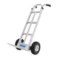 aluminium handtruck with straight cross members centre upright and pne ...