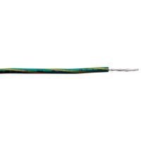 Alpha Wire 3053 GY001 UL1007 Hook Up Wire Green/Yellow 20AWG (305m...