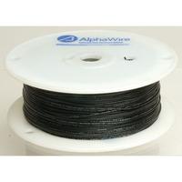 Alpha Wire 3050 BK001 UL1007 Hook Up Wire Black 24AWG (305m Reel)