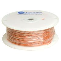 alpha wire 3050 or001 ul1007 hook up wire orange 24awg 305m reel