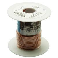 Alpha Wire 3055 OR005 UL1007 Hook Up Wire Orange 18AWG (30.5m Reel)