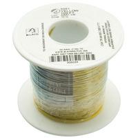 Alpha Wire 3051 YL005 UL1007 Hook Up Wire Yellow 22AWG (30.5m Reel)