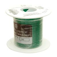 Alpha Wire 3050 GR005 UL1007 Hook Up Wire Green 24AWG (30.5m Reel)