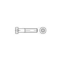 Allen screws M4 8 mm Hex socket (Allen) DIN 6912 Steel zinc galvanized, yellow chromated 500 pc(s) TOOLCRAFT 139554