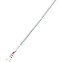 Alarm wire LiYY 2 x 0.14 mm² White Conrad Components SH1998C236 50 m