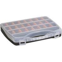 Alutec 56020 Black 26Compartment Organiser Case With Handle