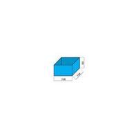 alutec 624300 blue insert compartment for organiser boxes