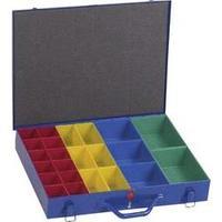 Alutec 10550 Blue Organiser Case With Removeable Compartments (L x W x H) 440 x 66 x 330 mm