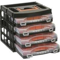 Alutec Storage system Pro 56100 Compartments (W x H x D) 48 x 48 mm (10x), 98 x 48 mm (5x), 98 x 98 mm (1x)