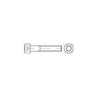 Allen screws M10 30 mm Hex socket (Allen) DIN 912 Steel 200 pc(s) TOOLCRAFT 116609