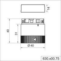 Alarm sounder terminal Werma Signaltechnik WERMA Suitable for (signal processing) KombiSign 40