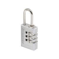 aluminium 20mm 3 digit combination padlock x 2