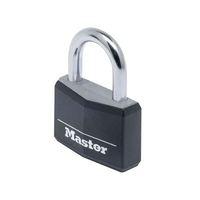 Aluminium Black Vinyl Cover 50mm Padlock 4-Pin