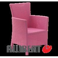 allibert hue dining chair pink