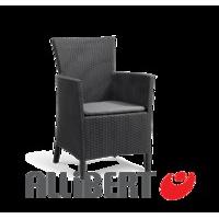 allibert hue dining chair graphite