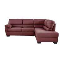 Alvera Leather Corner Sofa