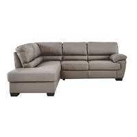 Alvera Leather Corner Sofa