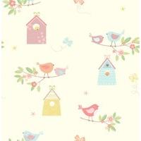 Albany Wallpapers Birdhouses, SZ002127