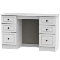 Altea 6 Drawer Kneehole Vanity White