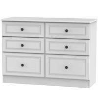 Altea 6 Drawer Midi Chest Of Drawers White