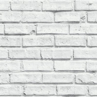 Albany Wallpapers White Brick, 623004