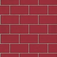 albany wallpapers subway tile red 40138