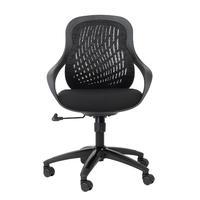 Alphason Croft Designer Mesh Chair Black