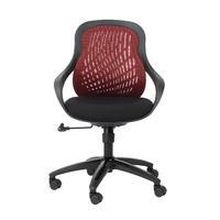 Alphason Croft Designer Mesh Chair Red