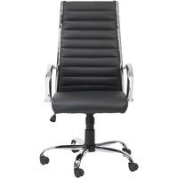 alphason hartford pu executive chair in black