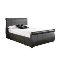 Alabama Faux Leather 2 Drawer Bedstead