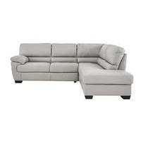 Alvera Leather Corner Sofa