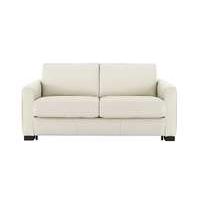 Alcova 2 Seater Leather Sofa Bed with Box Arms