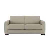 Alcova 2.5 Seater Leather Sofa Bed with Box Arms