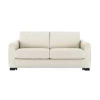 Alcova 2.5 Seater Leather Sofa Bed with Box Arms