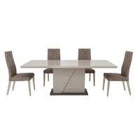 Alpine Dining Table and 4 Dining Chairs