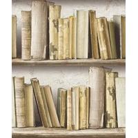 Albany Wallpapers Vintage Bookcase, SD3504