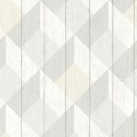 Albany Wallpapers Geometric Wood Panelling, UN3201