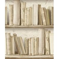 Albany Wallpapers Vintage Bookcase, SD3503