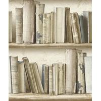 Albany Wallpapers Vintage Bookcase, SD3533