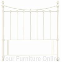 Alice White Headboard - Multiple Sizes (135cm - Double)