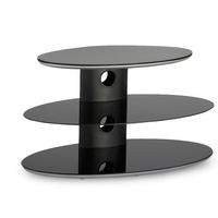 Alphason Gradino GRA3800-TB TV stand in black for TVs up to 37 Inch