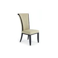 Alpine Cream Leather Dining Chairs