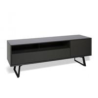 Alphason Carbon ADCA1600 Black / Grey TV Cabinet