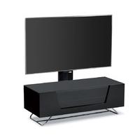 alphason chromium cro2 1000 gloss black tv cabinet w tv bracket